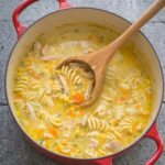 Easy Creamy Chicken Tortilla Soup Recipe
