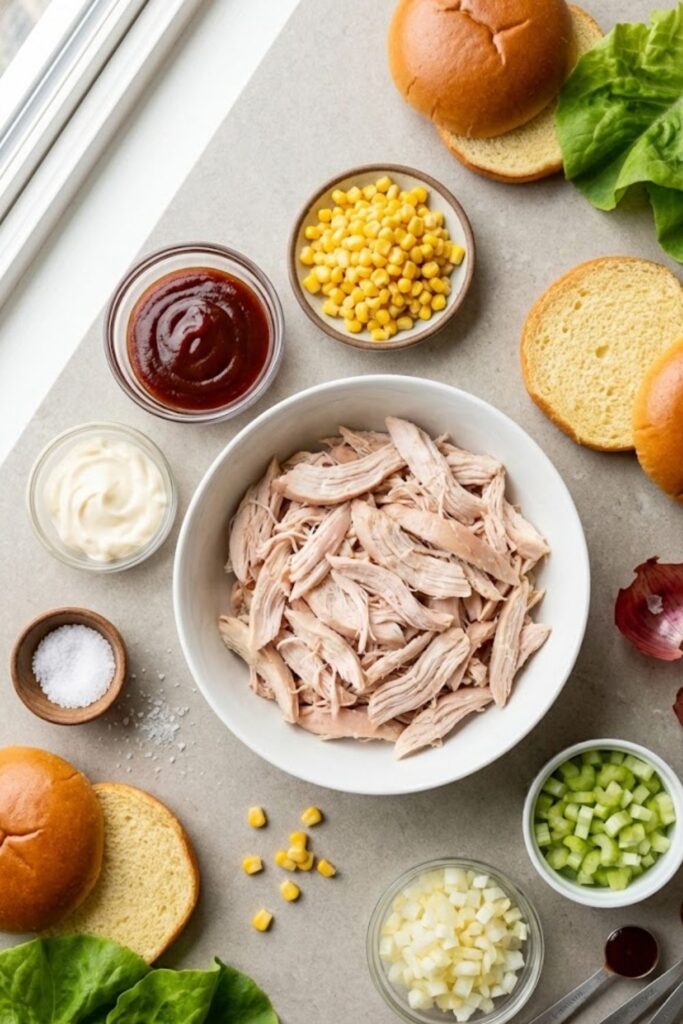 BBQ Chicken Salad Sandwich Recipe