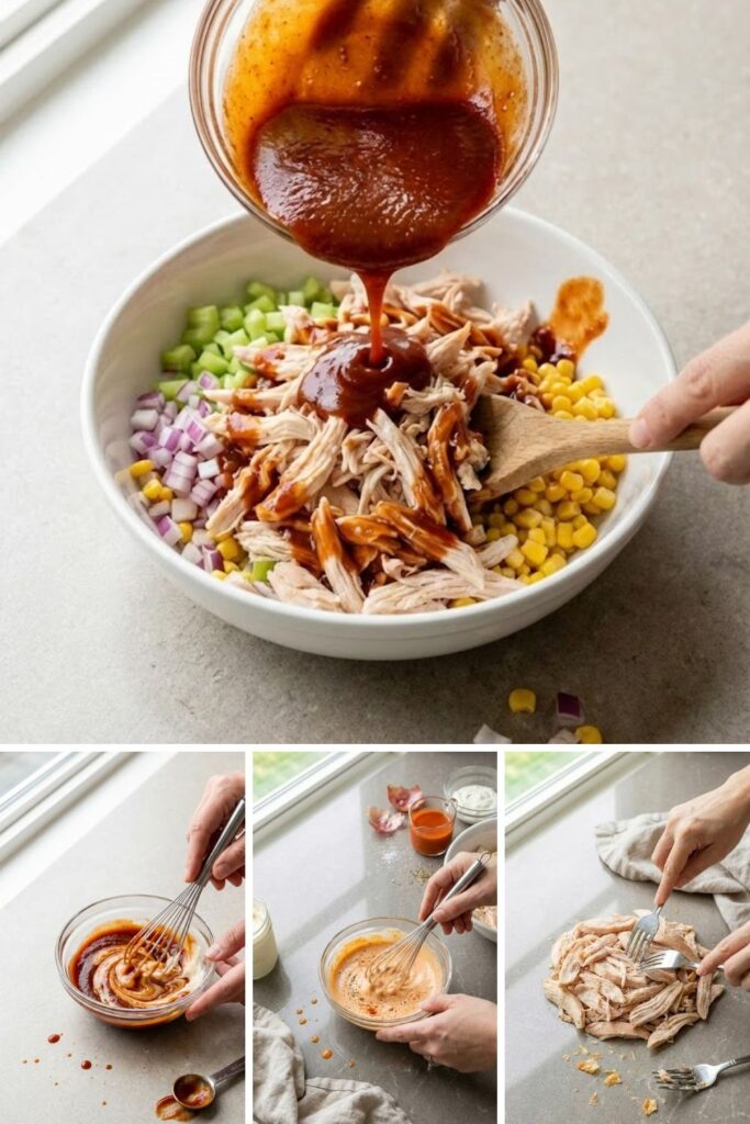 BBQ Chicken Salad Sandwich Recipe