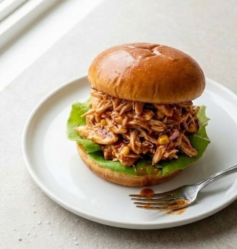 BBQ Chicken Salad Sandwich Recipe
