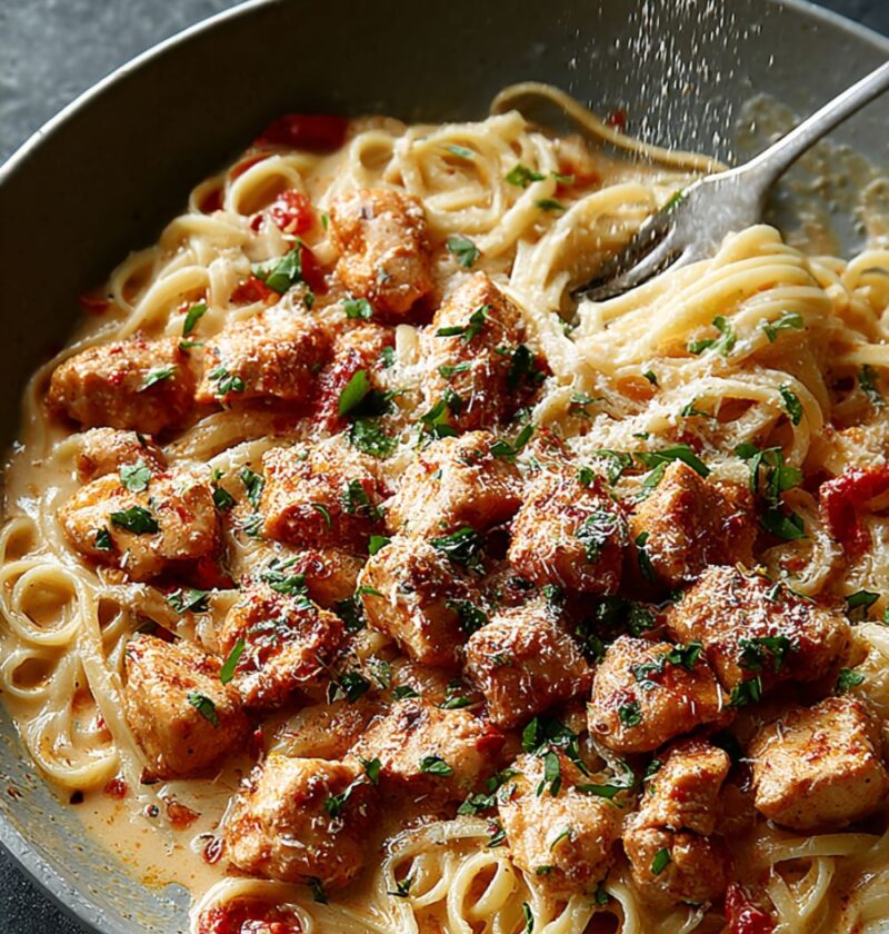 Buffalo Chicken Alfredo Pasta Recipe