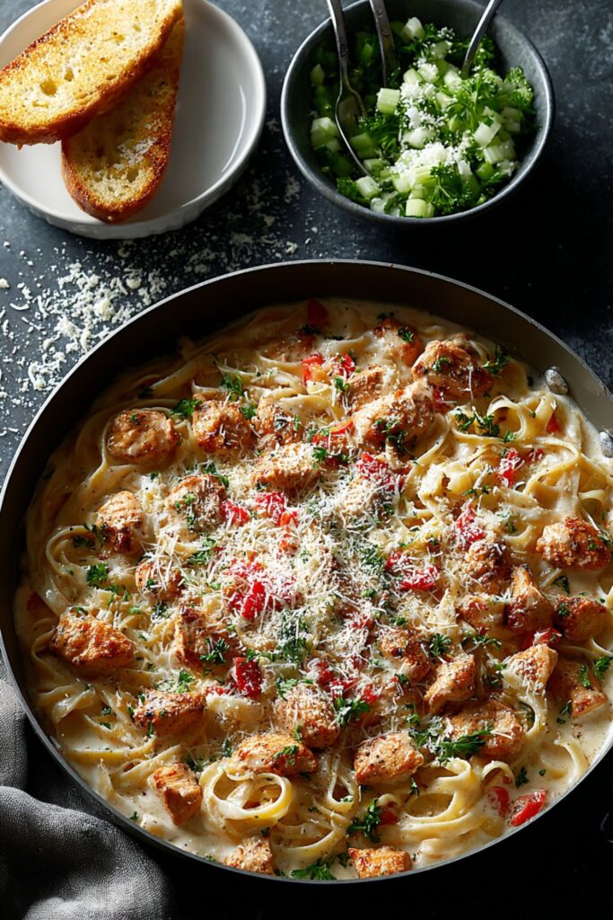 Buffalo Chicken Alfredo Pasta Recipe