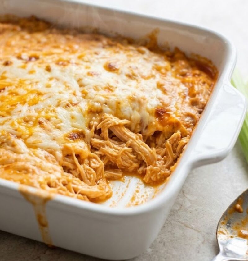 Buffalo Chicken Dip No Cream Cheese Recipe