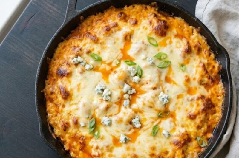 Spicy Buffalo Chicken Dip