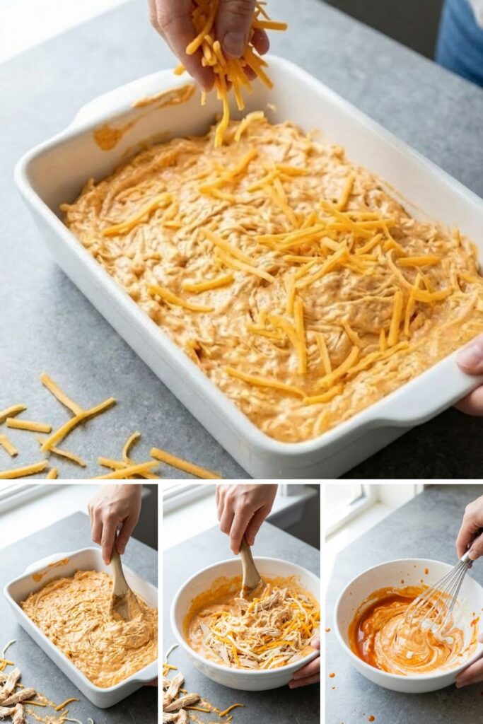 Buffalo Ranch Chicken Dip Recipe