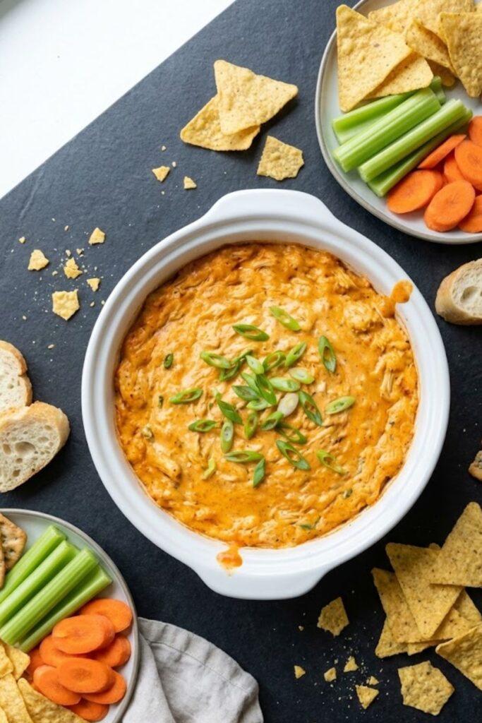 Buffalo Ranch Chicken Dip Recipe