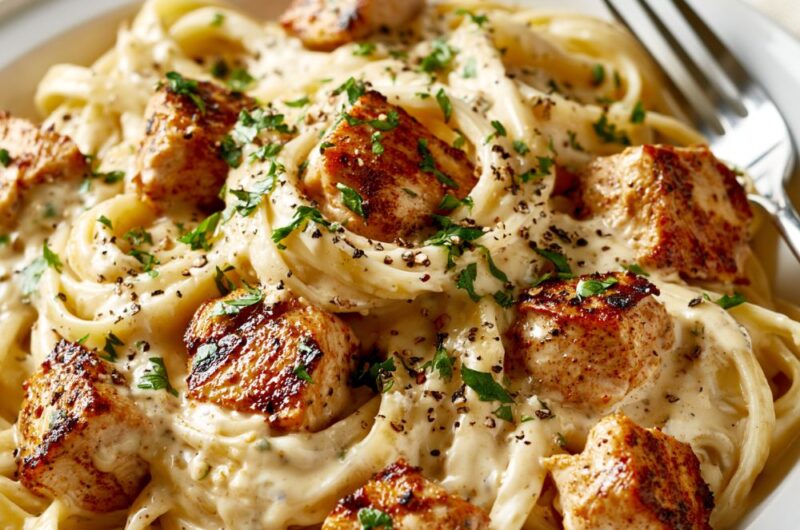 Cajun Chicken Alfredo Pasta