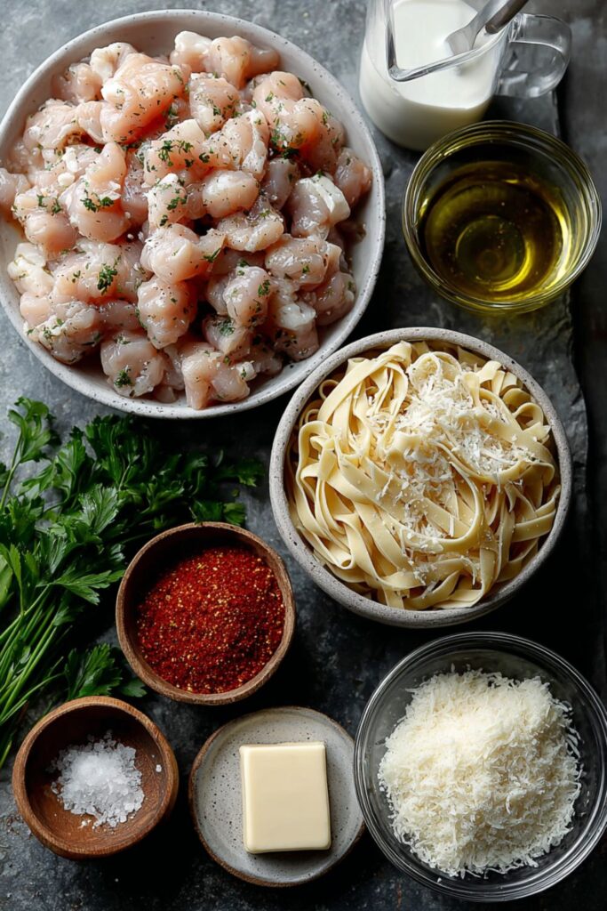 Cajun Chicken Alfredo Pasta Recipe