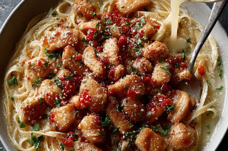 Cajun Chicken Alfredo Pasta