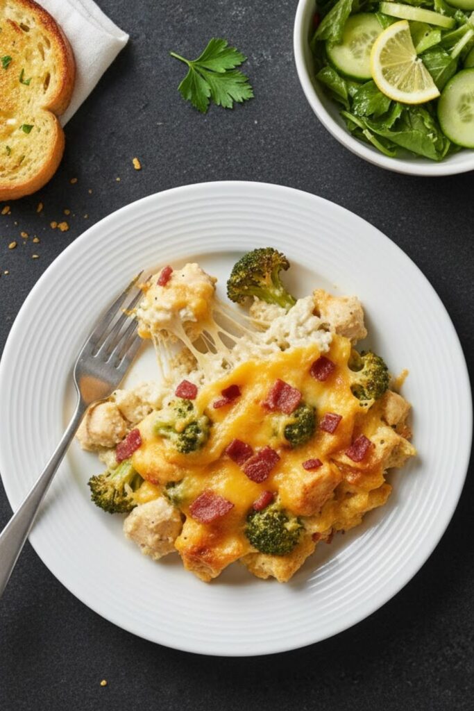 Chicken Bacon Broccoli Casserole Recipe