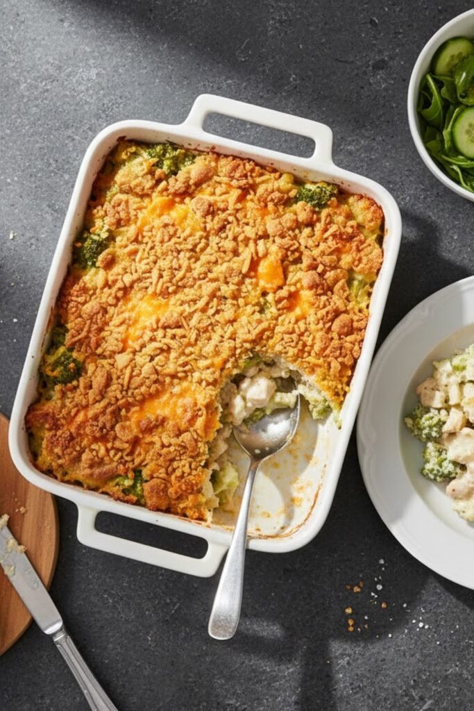 Chicken Broccoli Cauliflower Casserole