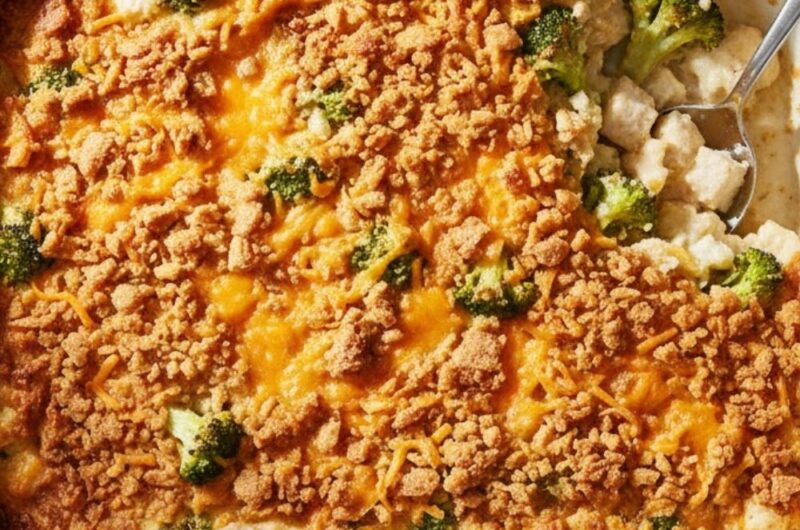 Chicken Broccoli Cauliflower Casserole