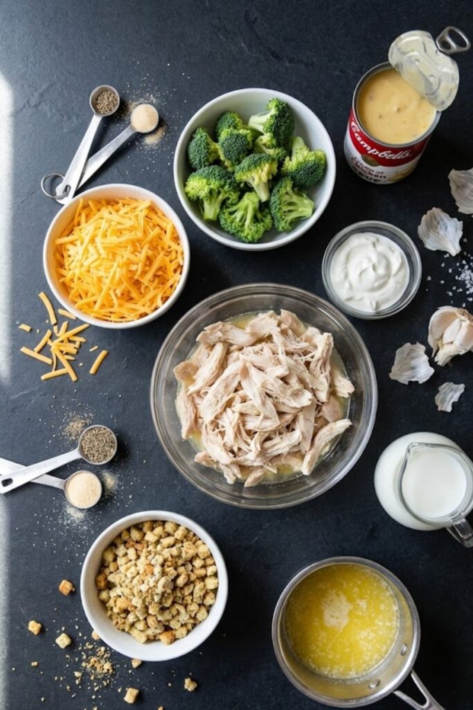 Chicken Broccoli Stuffing Casserole Recipe