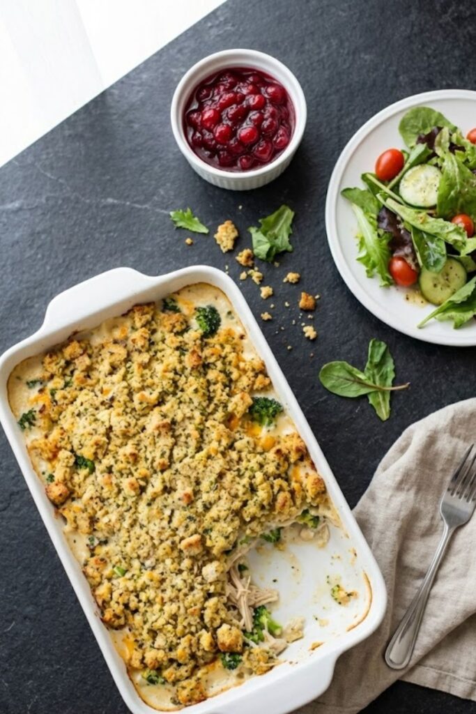 Chicken Broccoli Stuffing Casserole Recipe