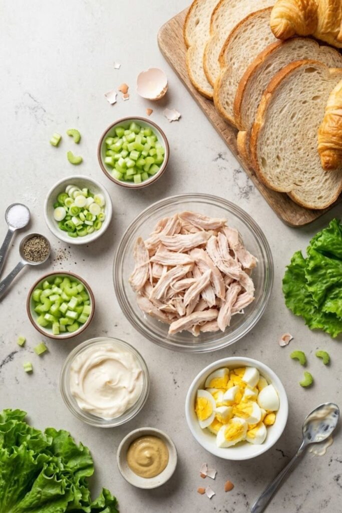 Chicken Egg Salad Sandwich Recipe