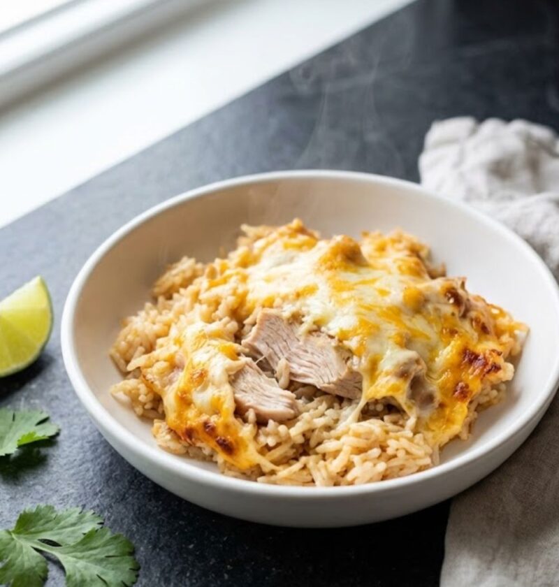 Chicken Enchilada Rice Casserole Recipe