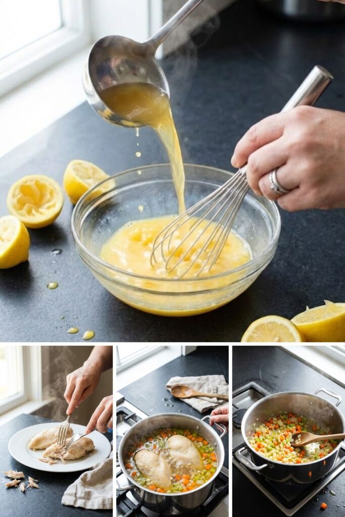 Chicken Lemon Orzo Soup Recipe