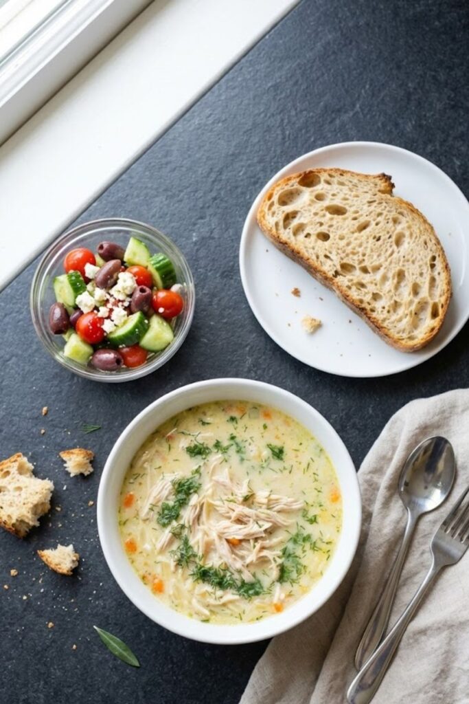 Chicken Lemon Orzo Soup Recipe