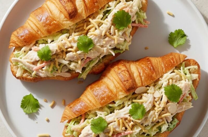 Asian Chicken Salad Sandwich