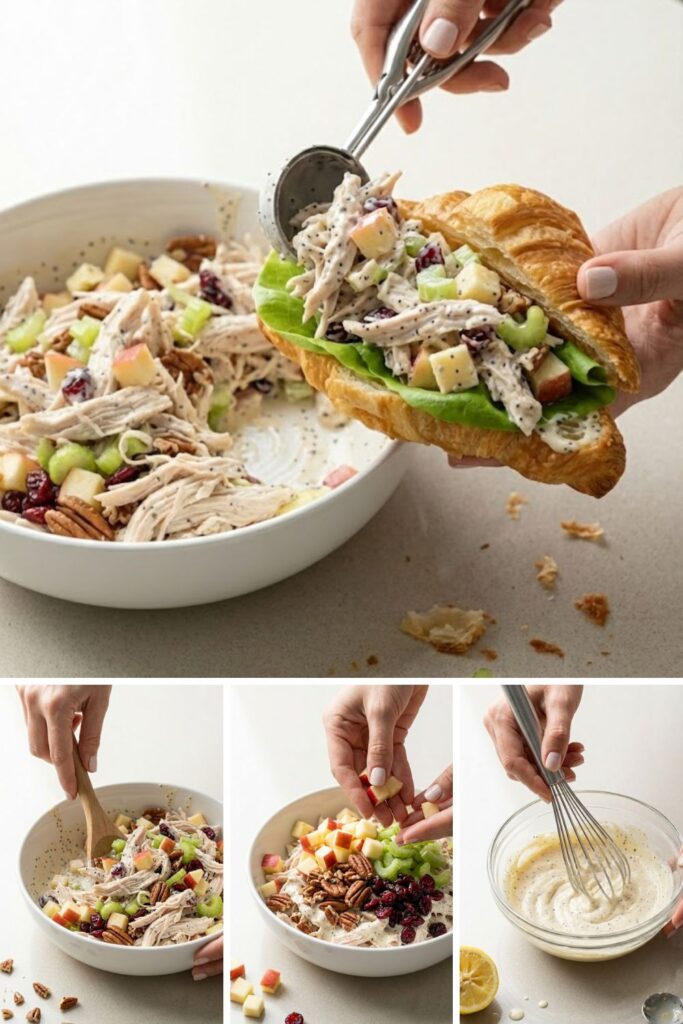 Chicken Salad Sandwich with Apples Recipe