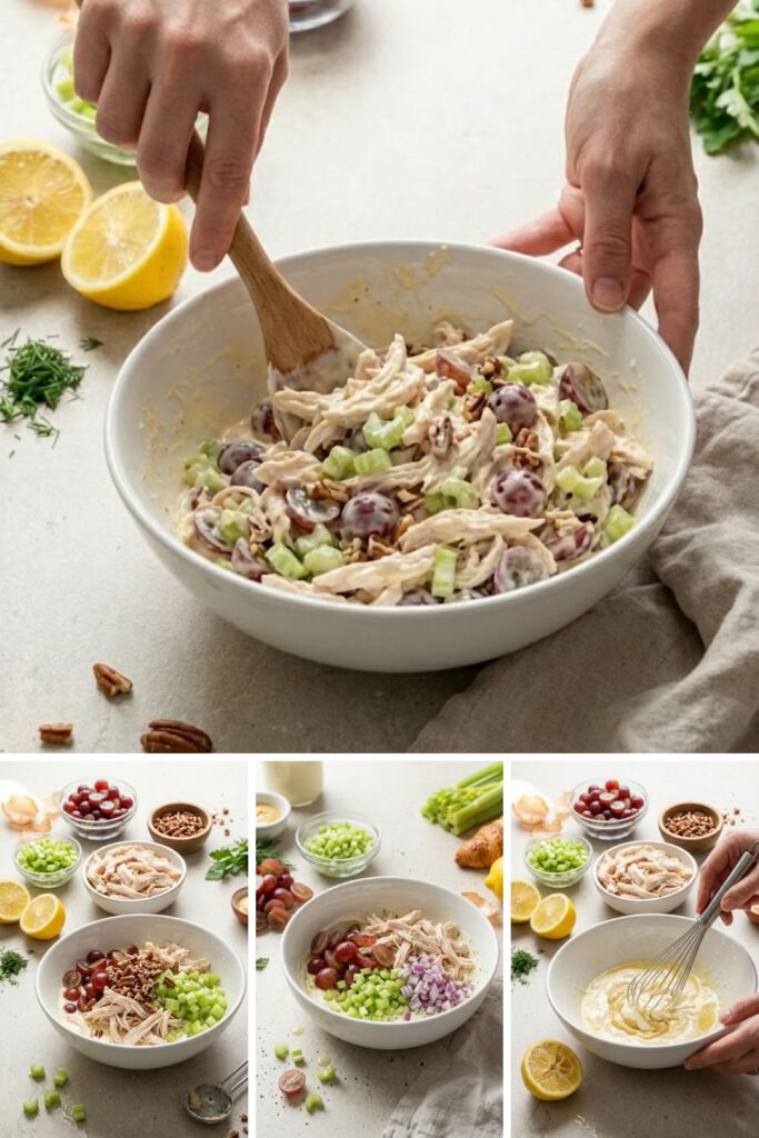 Chicken Salad Sandwich with Grapes Recipe