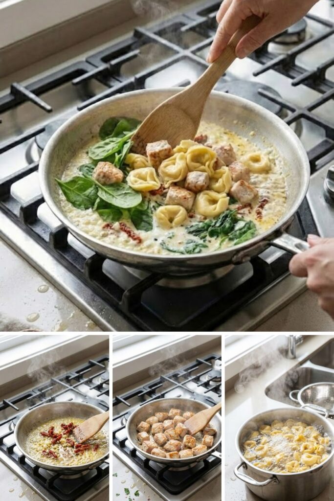 Chicken Tortellini Pasta Recipe
