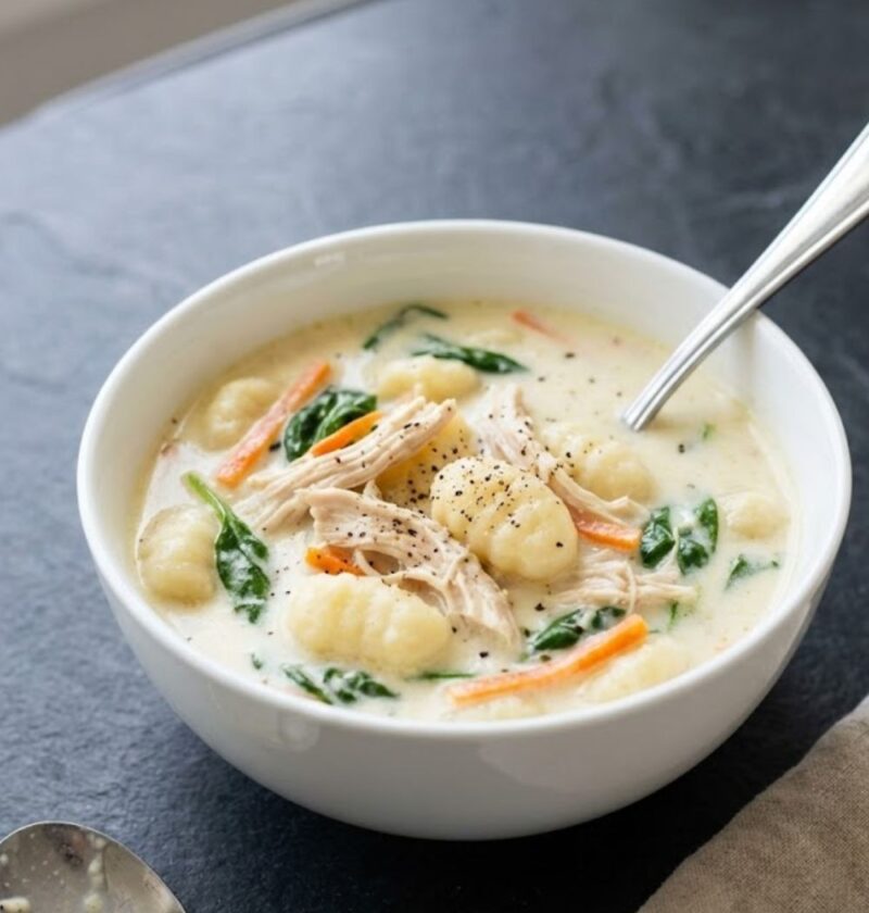 Chicken and Gnocchi Soup Recipe