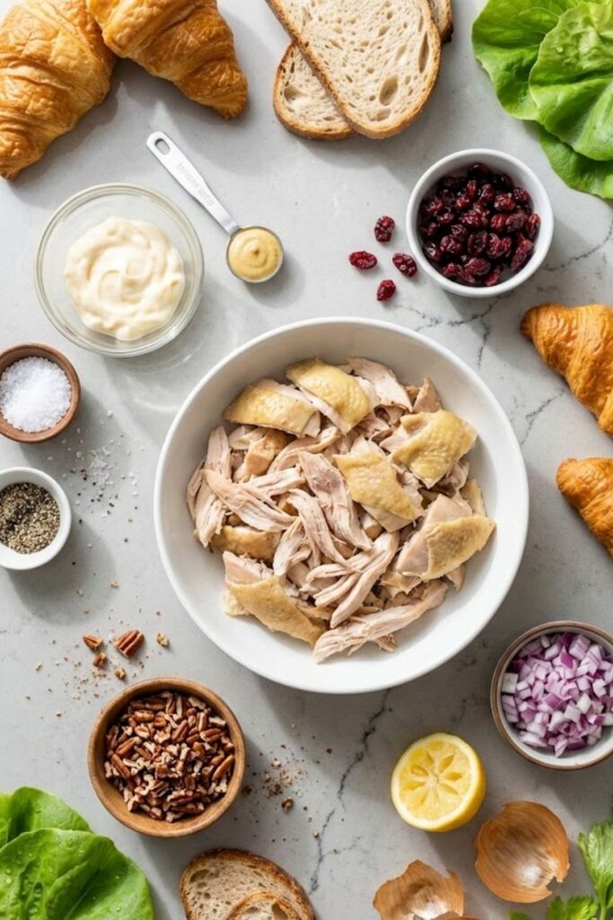 Cranberry Chicken Salad Sandwich Recipe