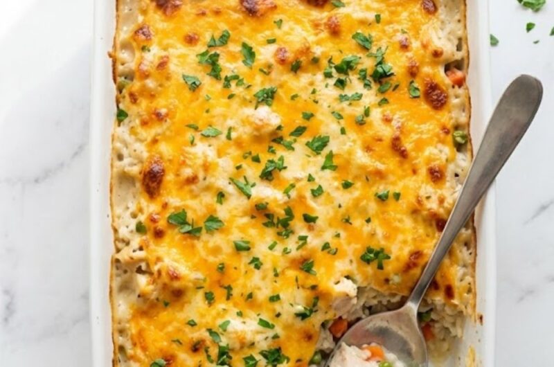 Creamy Chicken Rice Casserole Recipe