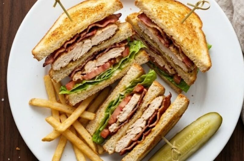 Grilled Chicken Club Sandwich