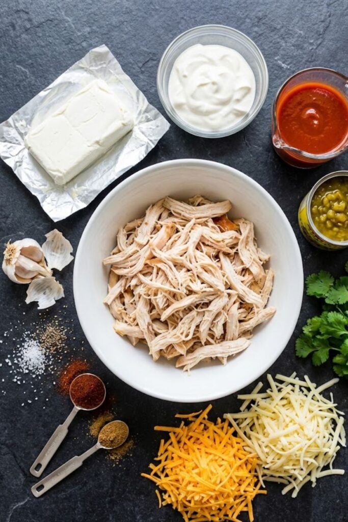 Keto Chicken Enchilada Casserole Recipe