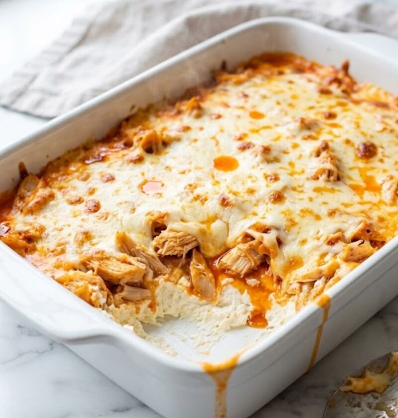 Layered Buffalo Chicken Dip Recipe