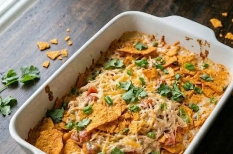 Mexican Chicken Dorito Casserole