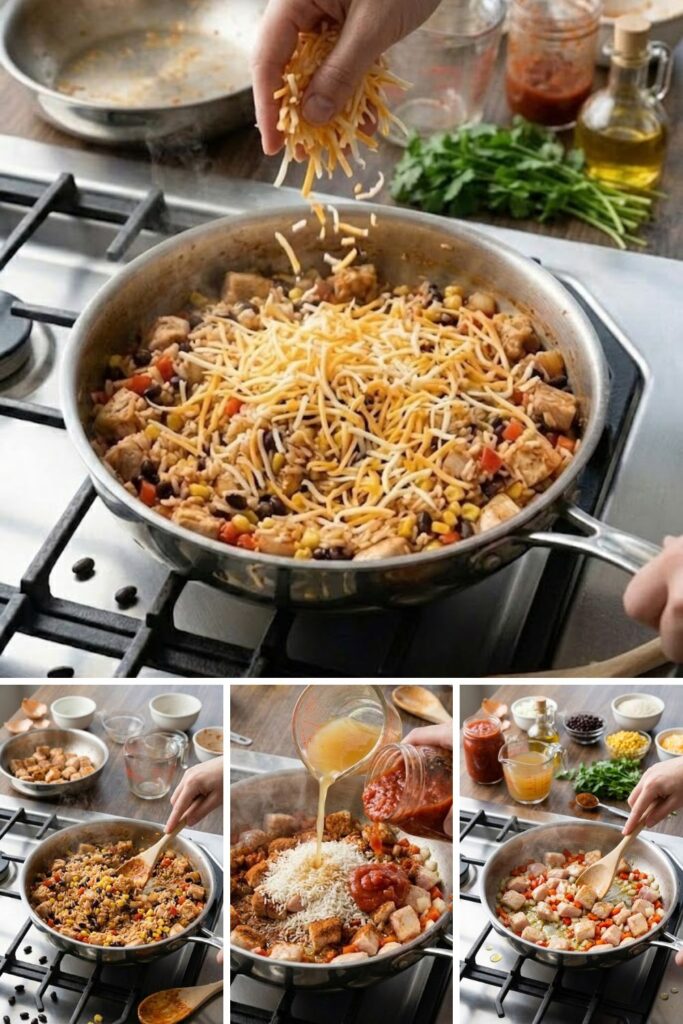 Mexican Chicken and Rice Casserole Recipe
