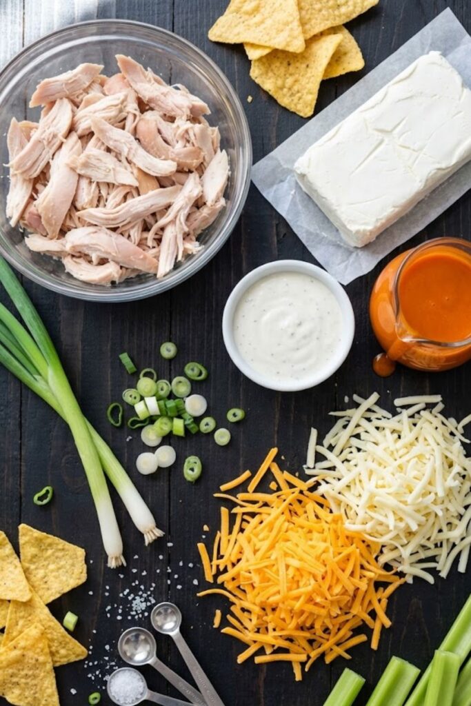 Mild Buffalo Chicken Dip Recipe