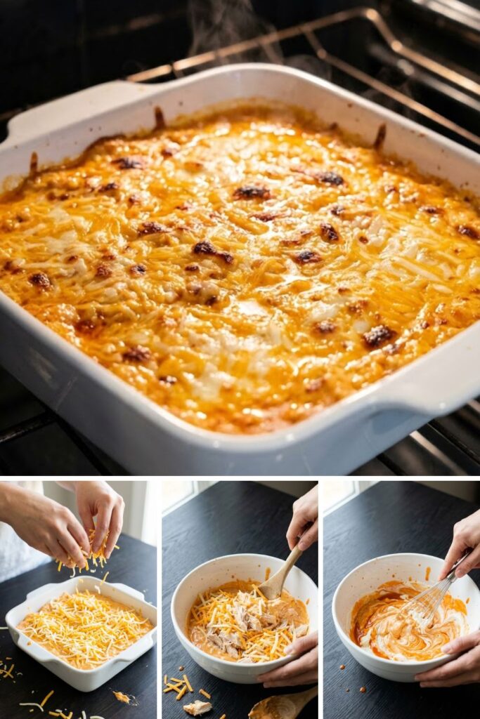Mild Buffalo Chicken Dip Recipe