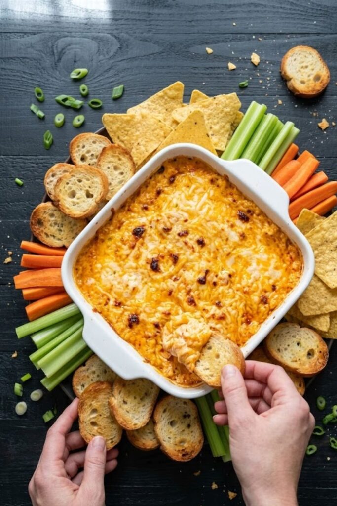 Mild Buffalo Chicken Dip Recipe