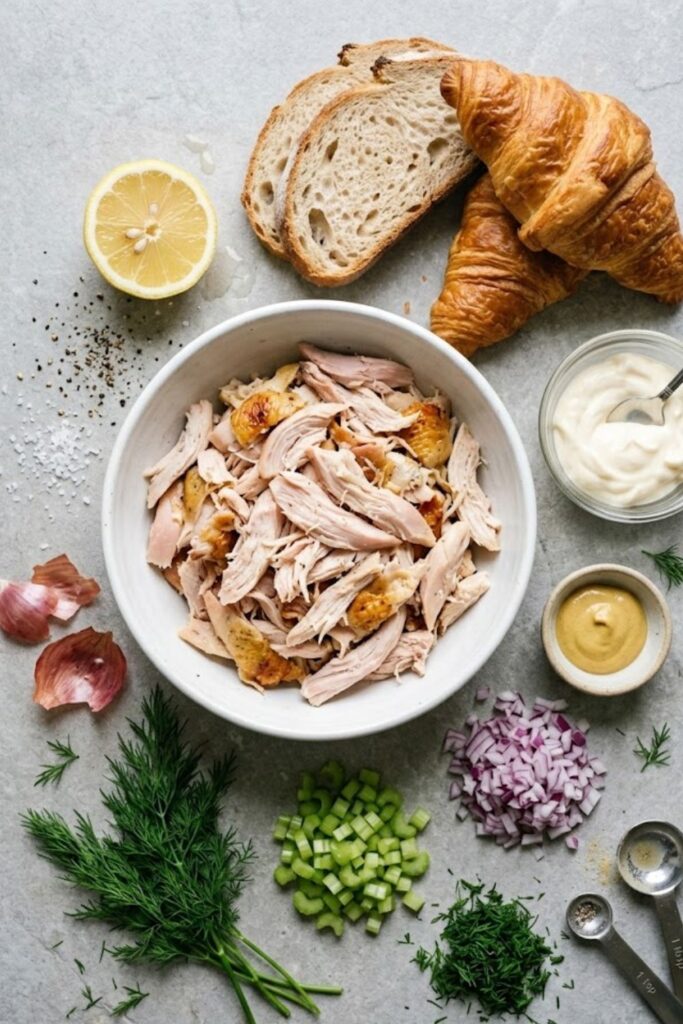 Rotisserie Chicken Salad Sandwich Recipe