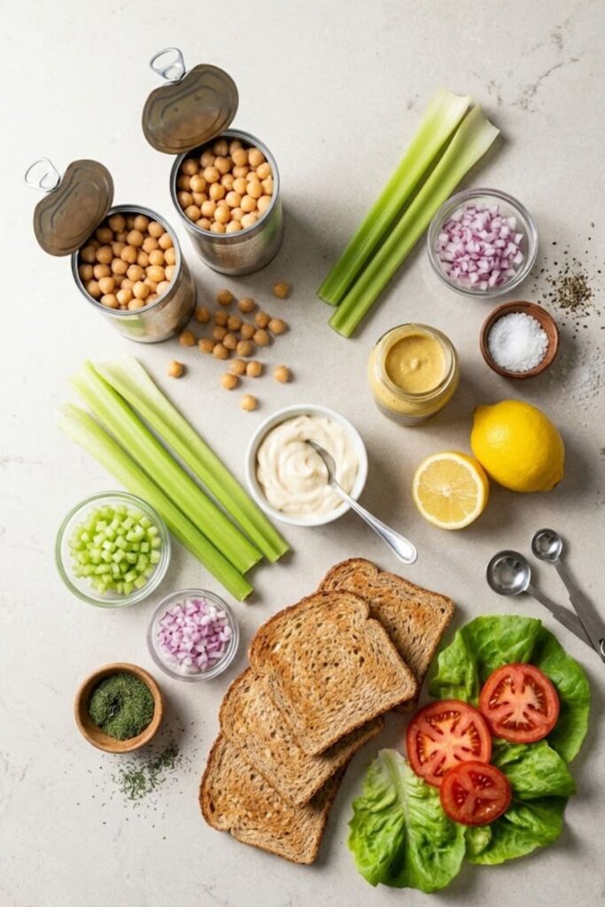 Vegan Chicken Salad Sandwich Recipe