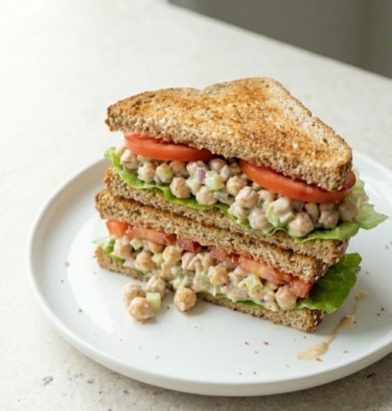 Vegan Chicken Salad Sandwich Recipe