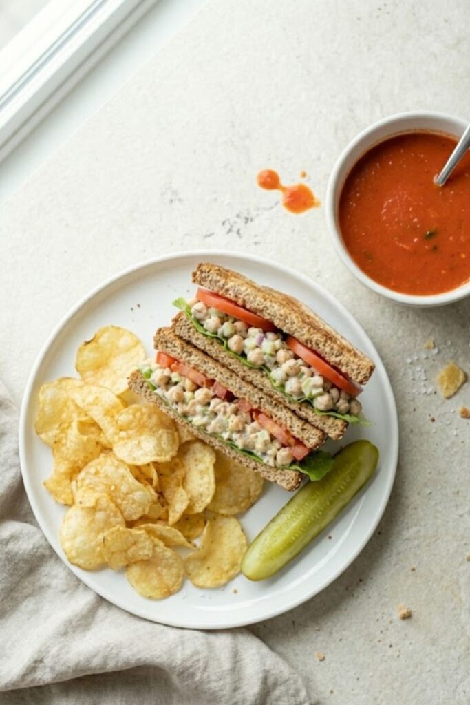 Vegan Chicken Salad Sandwich Recipe
