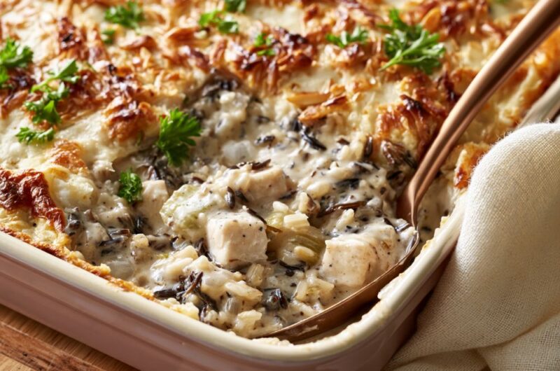Wild Rice Chicken Casserole Recipe