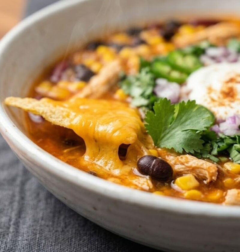 10 Can Chicken Taco Soup Recipe