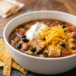 Easy 7 Can Chicken Taco Soup Recipe
