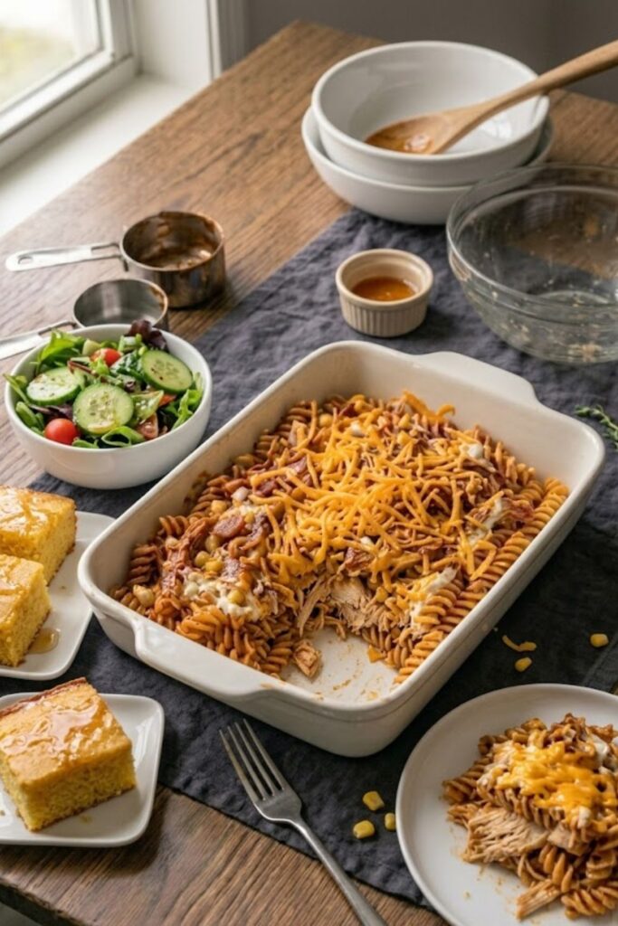 BBQ Chicken Casserole Recipe