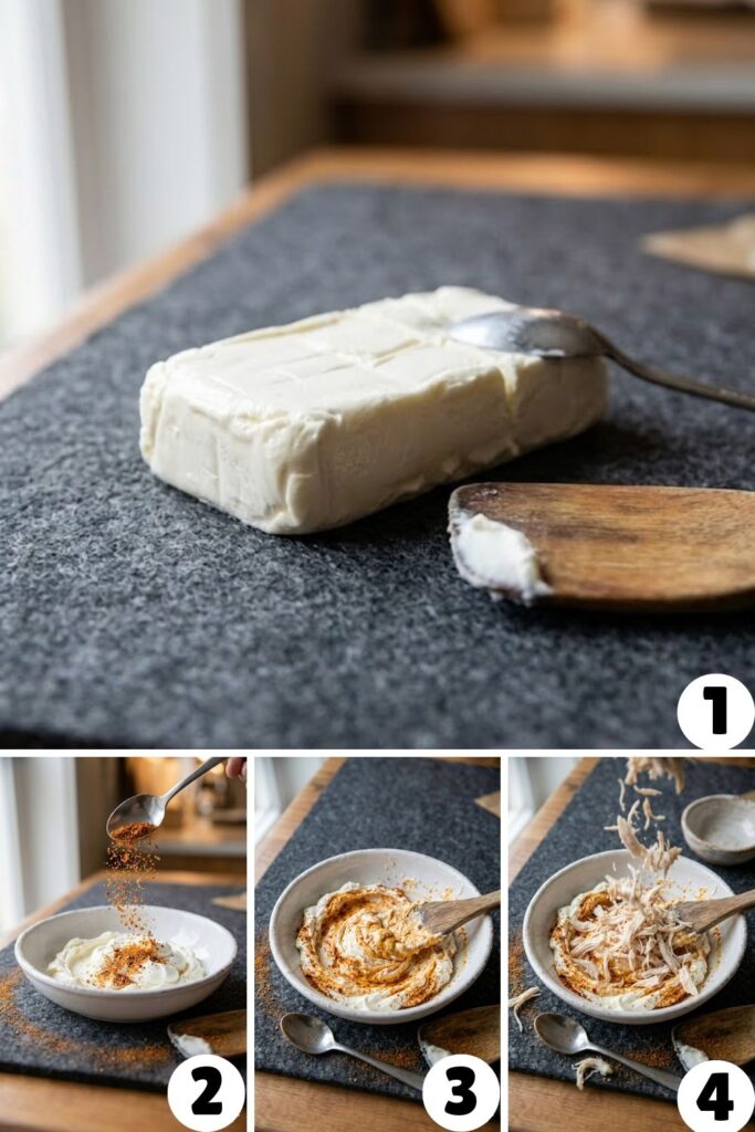 Baked Chicken Queso Dip Recipe