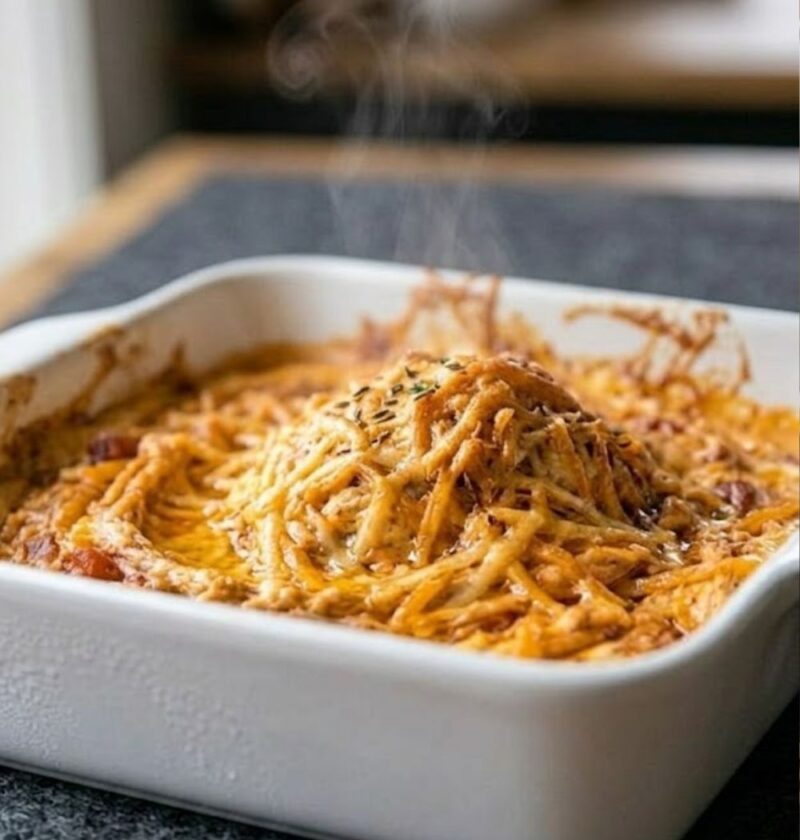 Baked Chicken Queso Dip Recipe