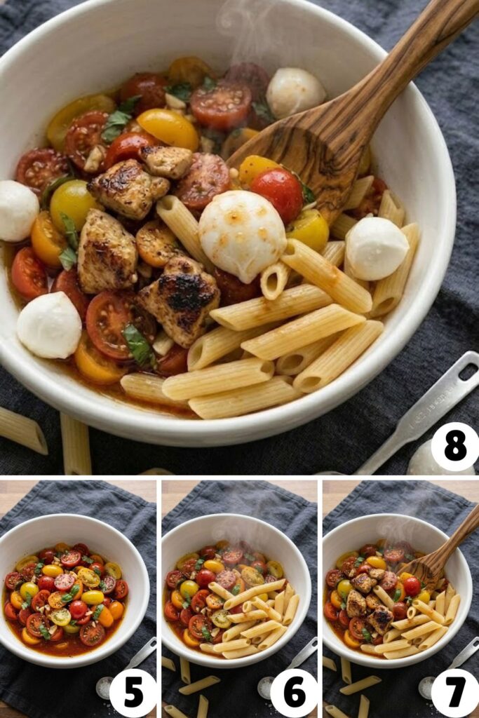 Bruschetta Chicken Pasta Recipe