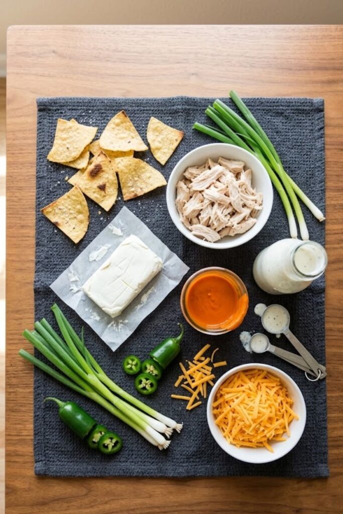 Buffalo Chicken Dip Nachos Recipe