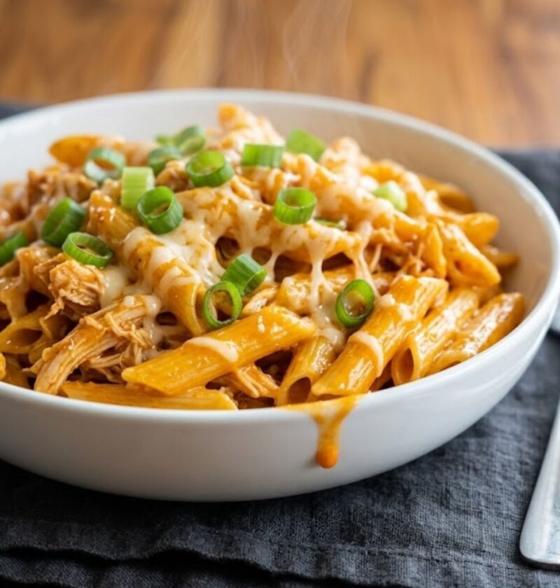 Buffalo Chicken Dip Pasta Recipe